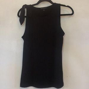 Banana republic black tie tank top